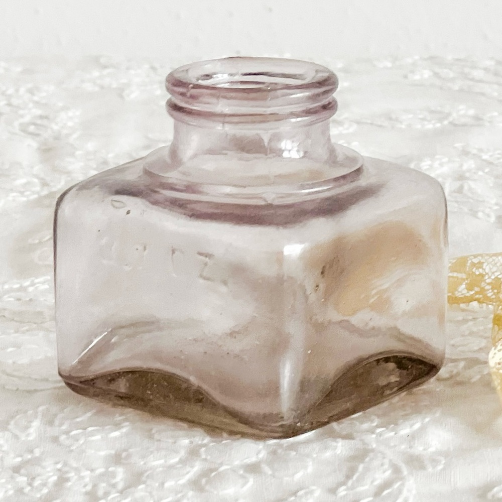Antique Purple Ink Bottle